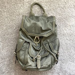 Madden Girl Olive Green Nylon Backpack